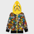 Kids Milo All Safari Shark Zip Hoodie - Multi