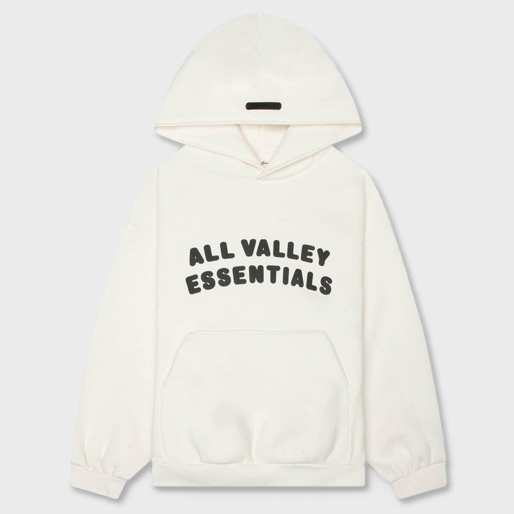 Kids 90s Hoodie - Ivory