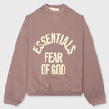 Kids Campus 90s Crewneck Sweatshirt - Faded Mauve
