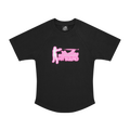 LADIES HIT SQUAD BABY TEE [BLACK]