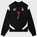Lago Soccer Jersey Crewneck - Black/White/Red