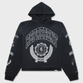 Legacy Crest Hoodie - Stained Black