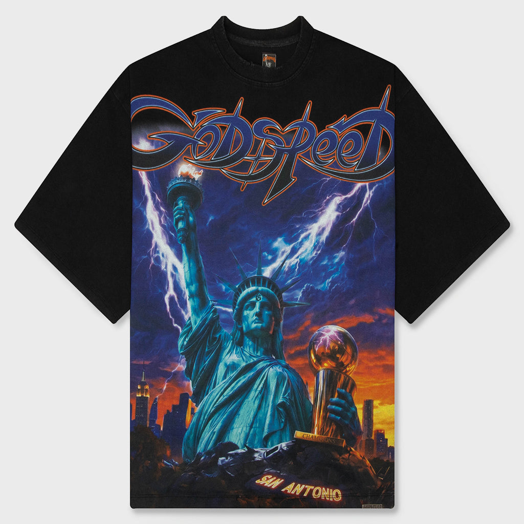 Liberty Reigns T-Shirt - Black