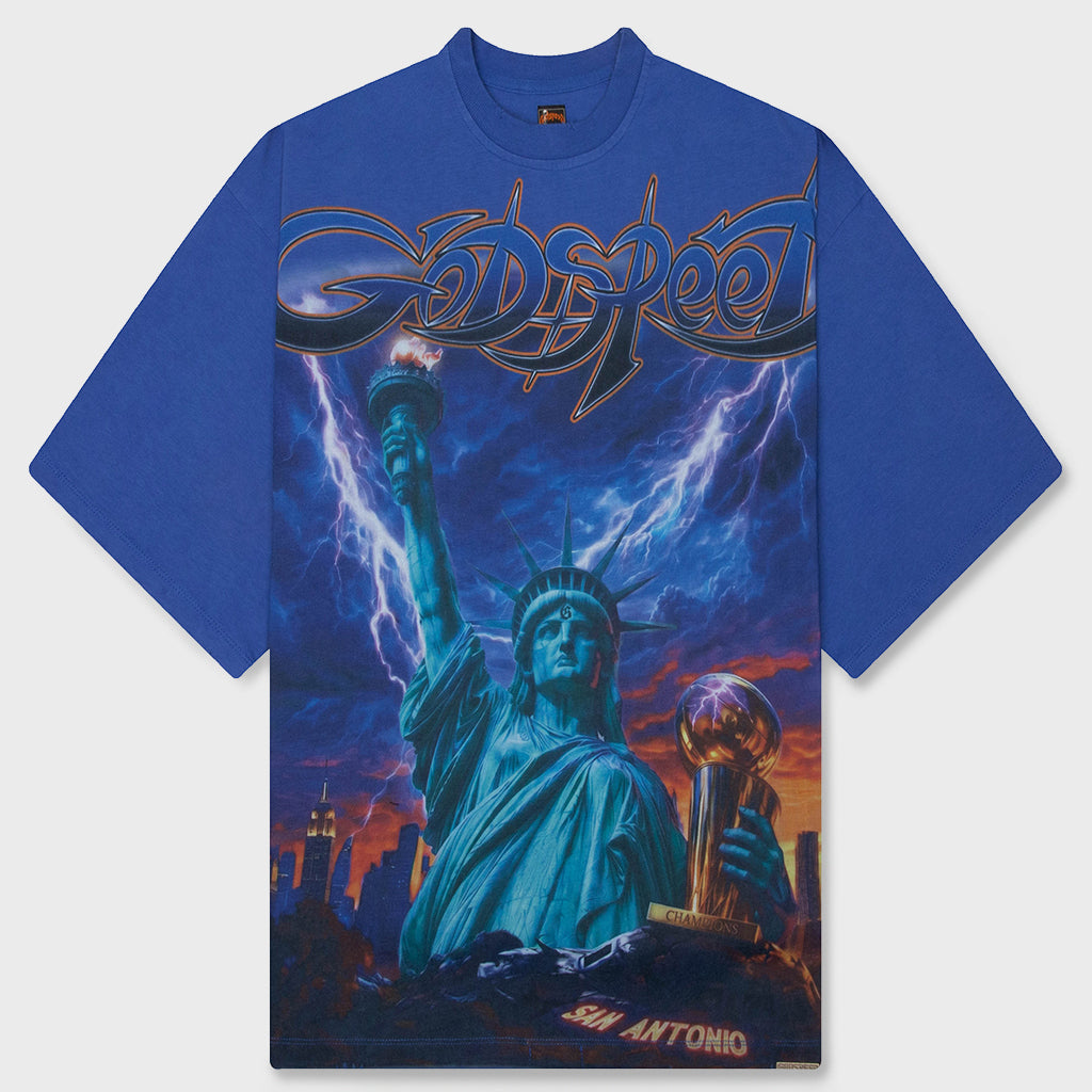 Liberty Reigns T-Shirt - Blue