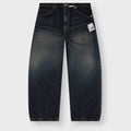 Light Denim Wide Pants- Indigo