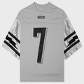 Lightning Football Jersey - Grey/Silver