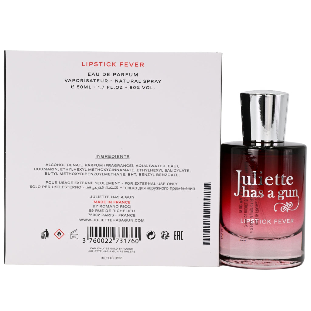 Lipstick Fever by Juliette has a Gun perfume for her EDP 1.7 oz New in Box