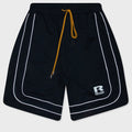 Rhude Mesh Piping Baggy Track Short - Navy/White