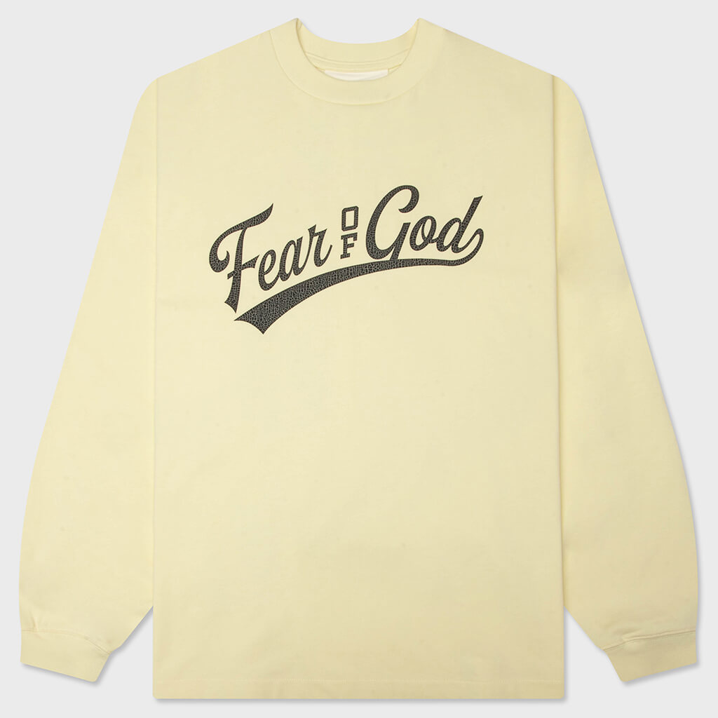 Merch L/S Tee - Chalk