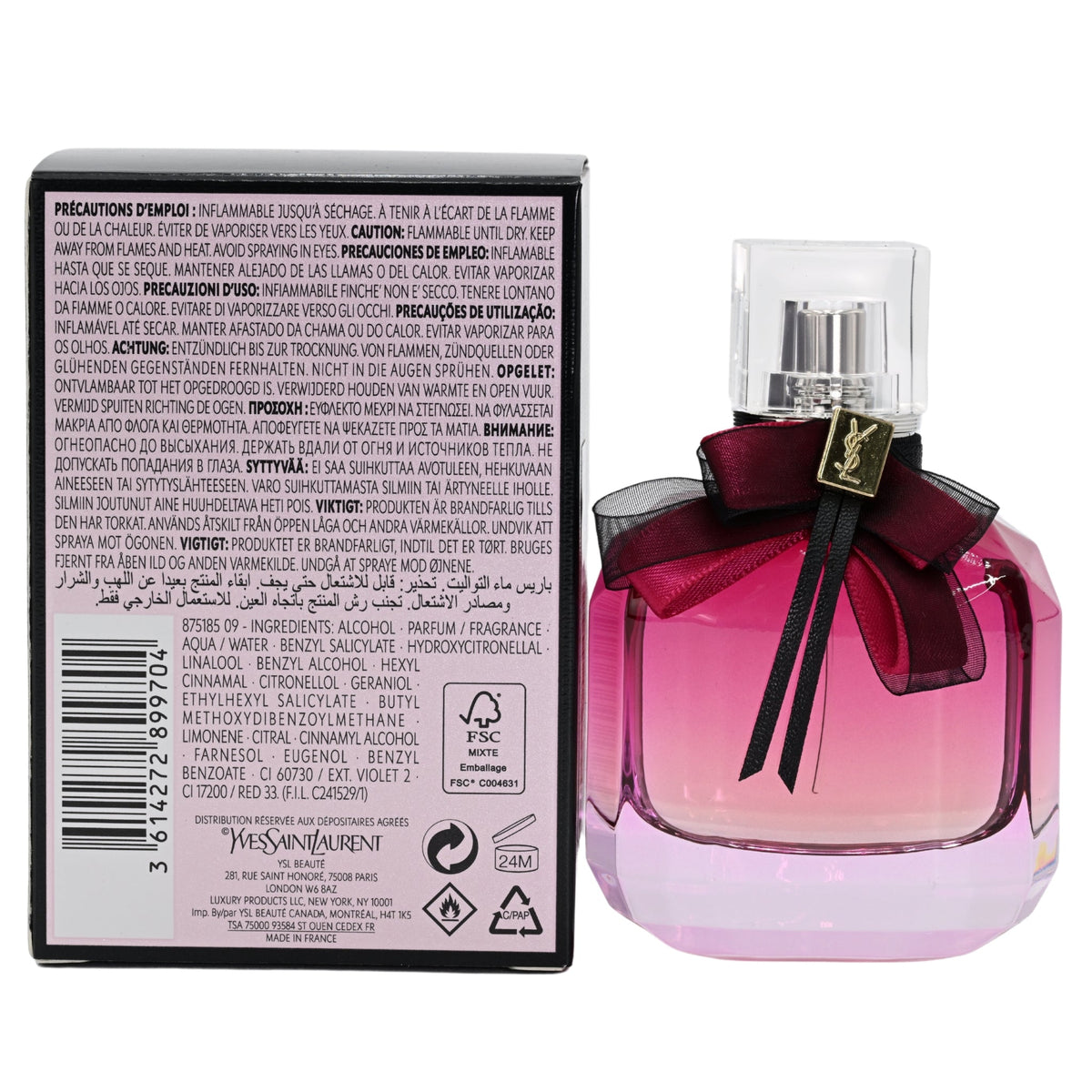 Mon Paris Intensement by Yves Saint Laurent perfume EDP 1.6 oz New in Box
