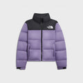 The North Face Women's 1996 Retro Nuptse Jacket - Grounded Plum / TNF Black