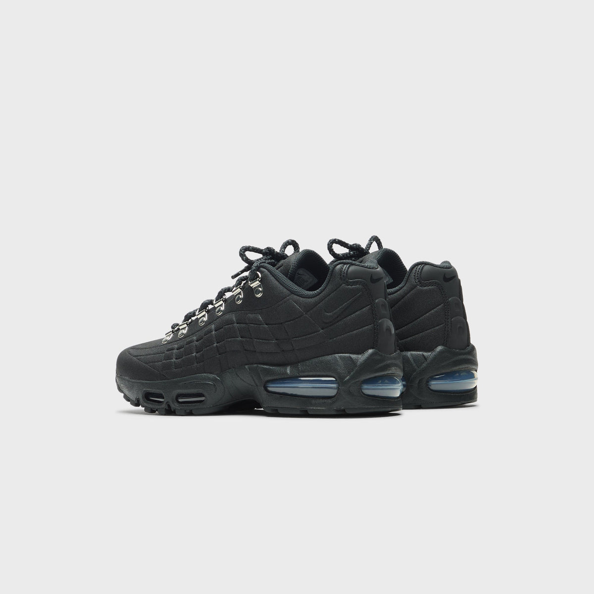 Nike Air Max 95 - Black / Black / Off Noir / Metallic Silver
