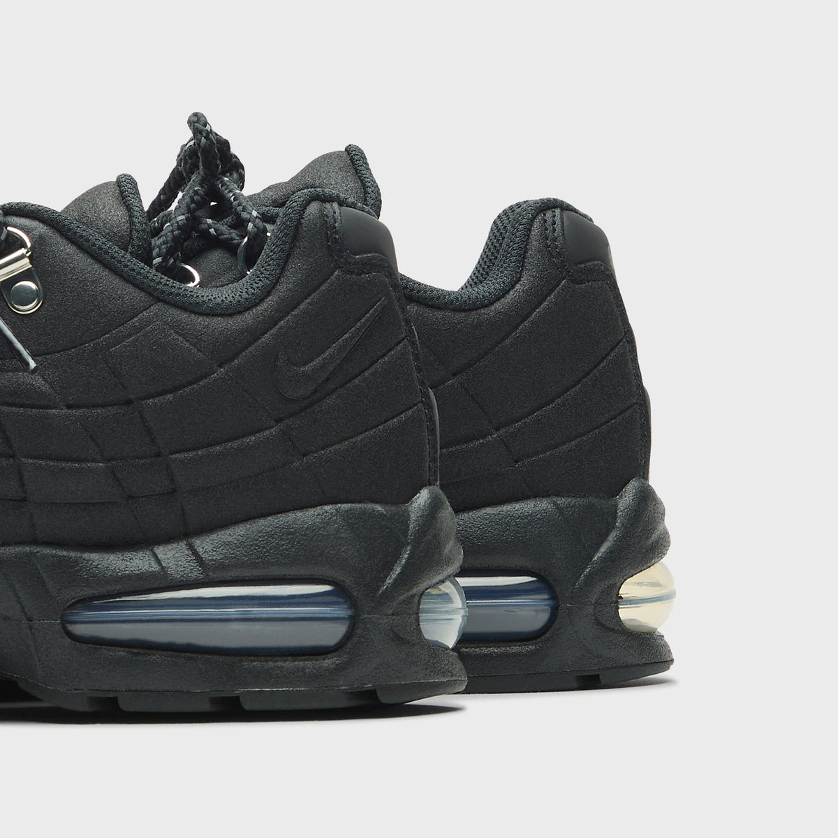 Nike Air Max 95 - Black / Black / Off Noir / Metallic Silver