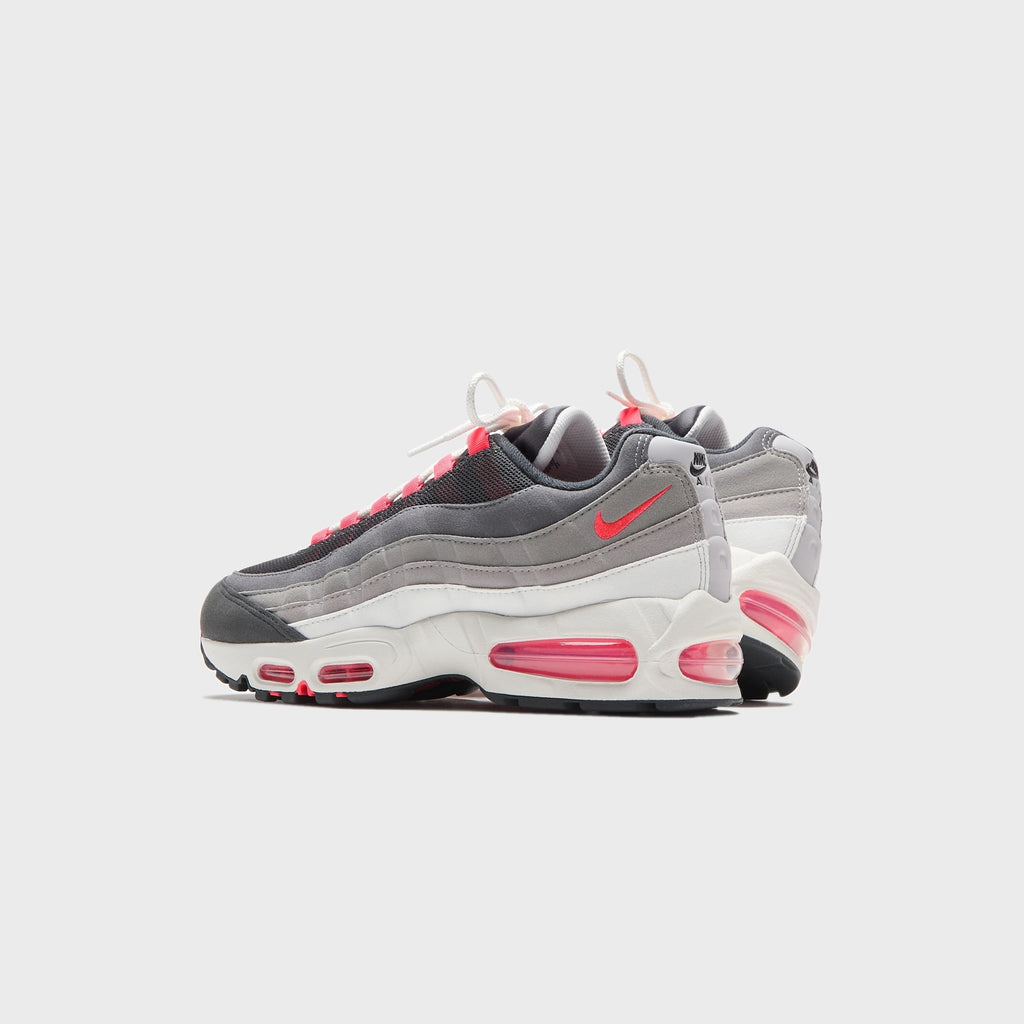 Nike Air Max 95 Big Bubble Premium - Anthracite / Light Graphite / Light Charcoal / Solar Red