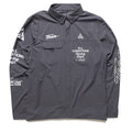 Nike ACG Aireez Graphic L/S Shirt - Dark Smoke Grey/White