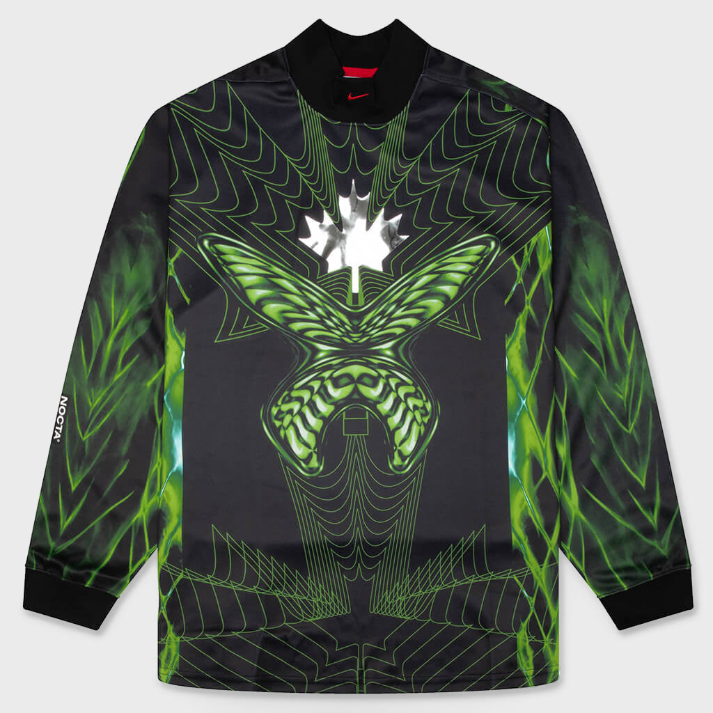 Dri-Fit COF L/S Jersey - Black/Sport Red