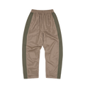MESH PANEL TRICOT TRACK PANT [TAN / OLIVE]