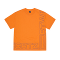 OUTLINE HEAVYWEIGHT TEE [ORANGE]