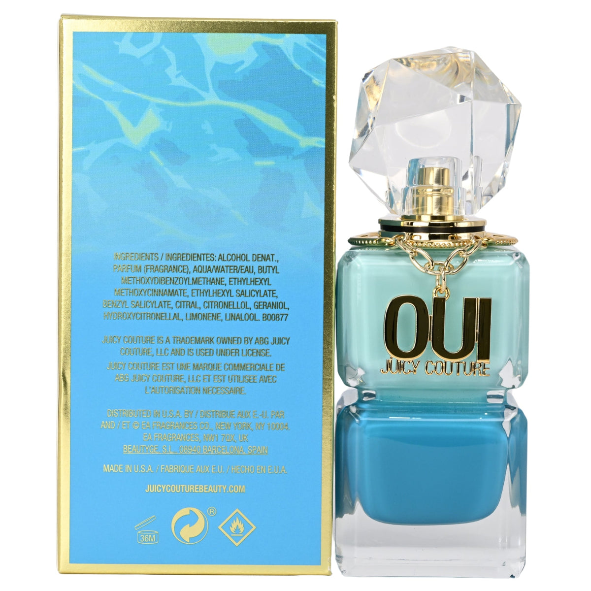 Oui Splash by Juicy Couture perfume for women EDP 3.3 / 3.4 oz New in Box