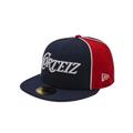 PIRATE RADIO NEW ERA FITTED CAP [NAVY/RED]
