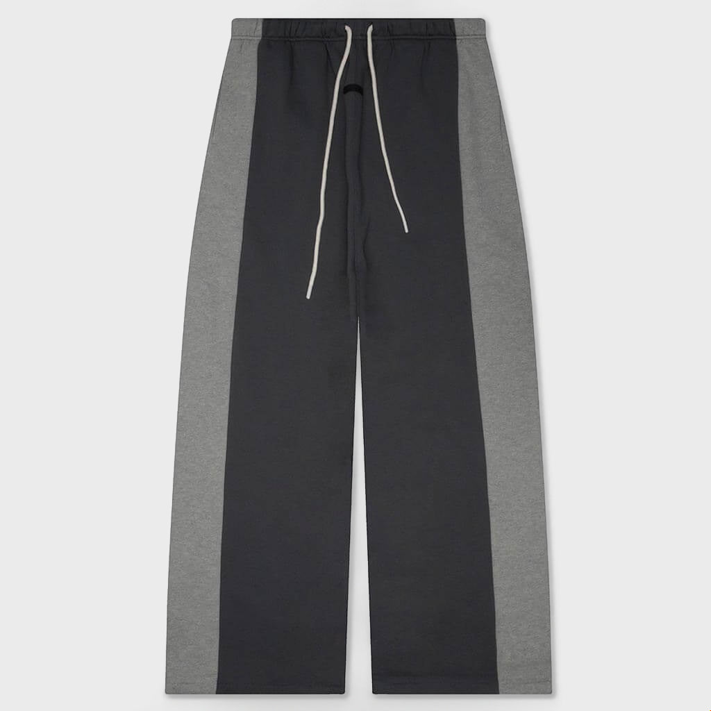 Panelled Lounge Pant - Iron Grey Heather/Seal Heather