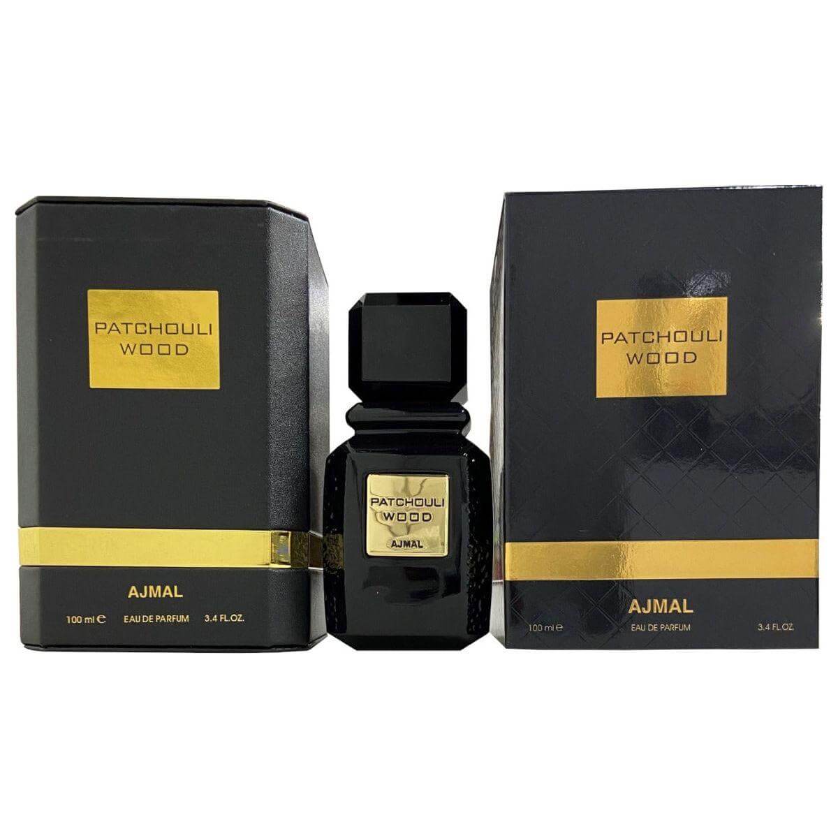 Patchouli Wood by Ajmal perfume for Unisex EDP 3.3 / 3.4 oz New In Box