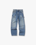 R2 Carpenter Panel Denim - Rinse Blue