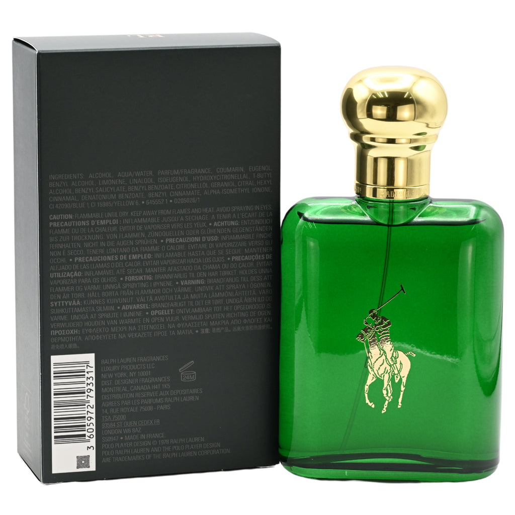 Polo Green by Ralph Lauren cologne for men EDT 4.2 oz New in Box