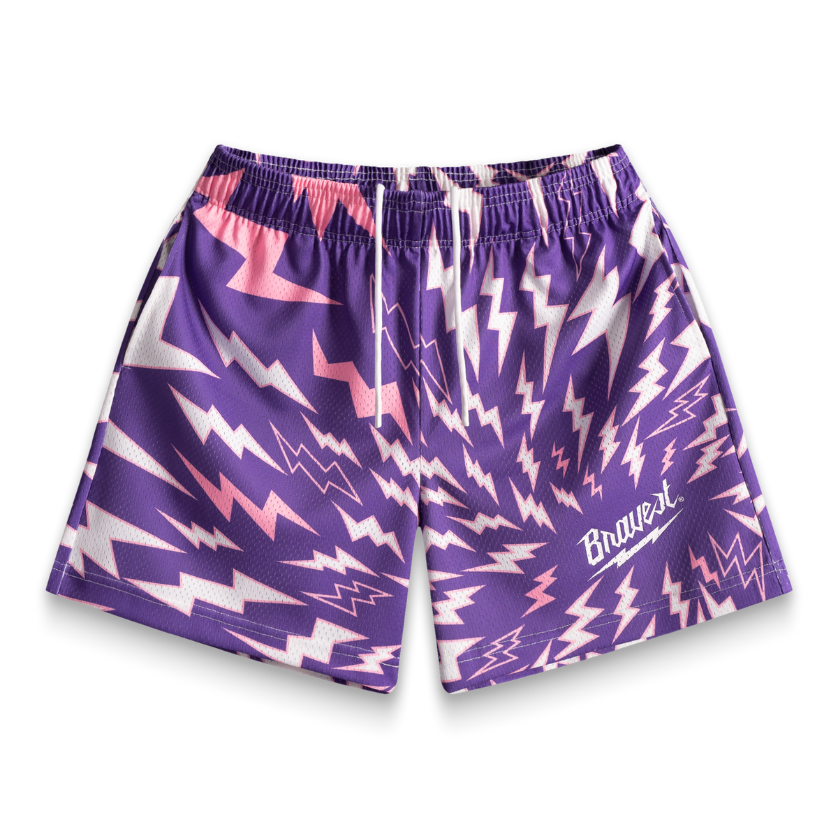 Purple Lightning Shorts