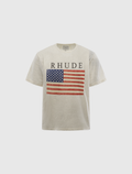 USA FLAG SLUB TEE