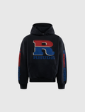 SPLIT PETROL LOGO HOODIE