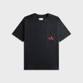 Rhude American Spirit Short Sleeve Pocket Graphic Tee - Vintage Black / Red
