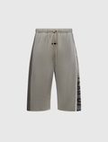 PANELLED RAW CUT OFF SWEATPANT