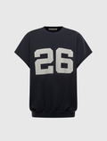 RELAXED FLEECE CUTOFF SWEATSHIRT