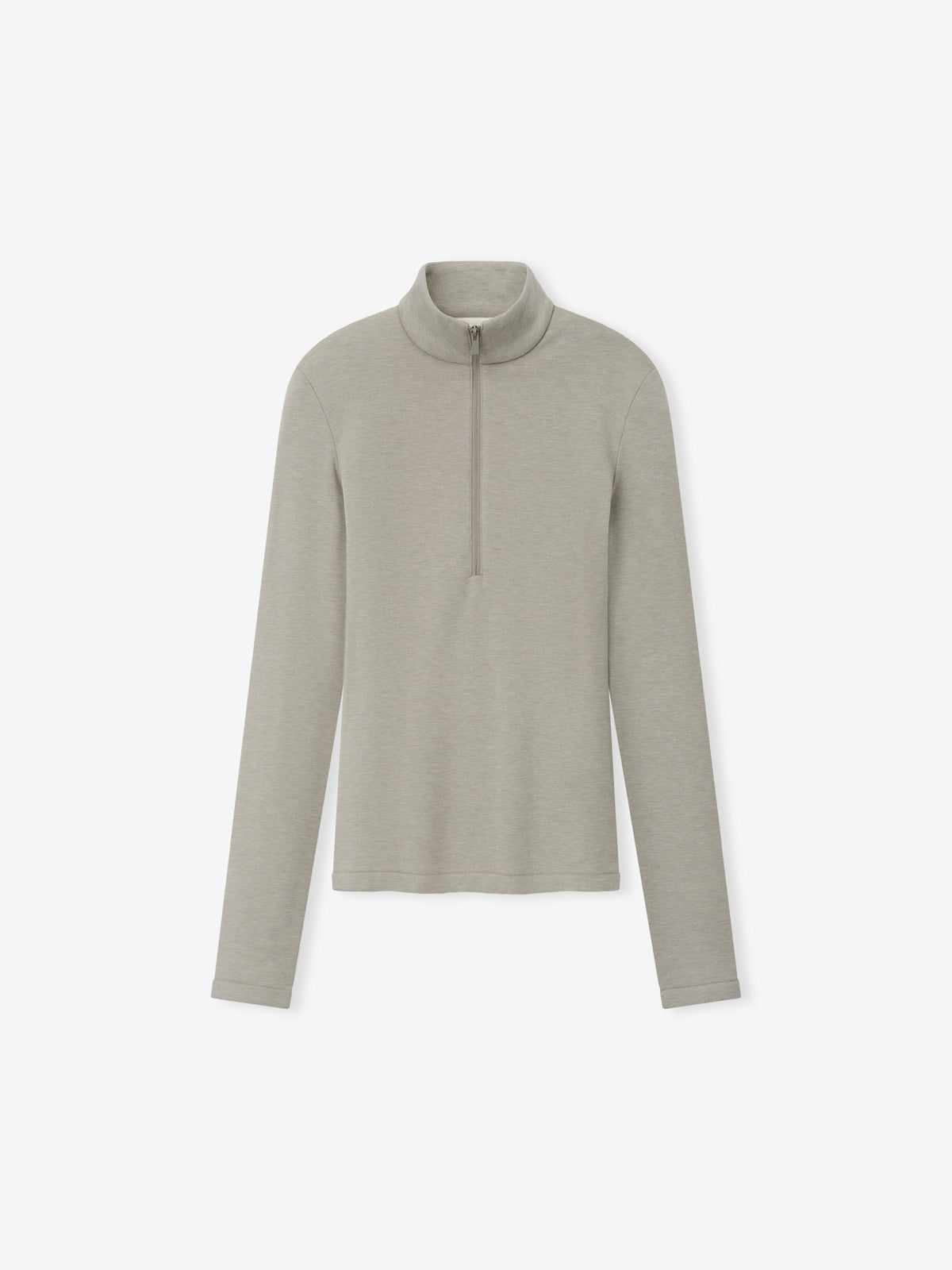 Womens Half Zip Mockneck