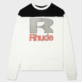 Racing Panel L/S Tee - White/Black/Red