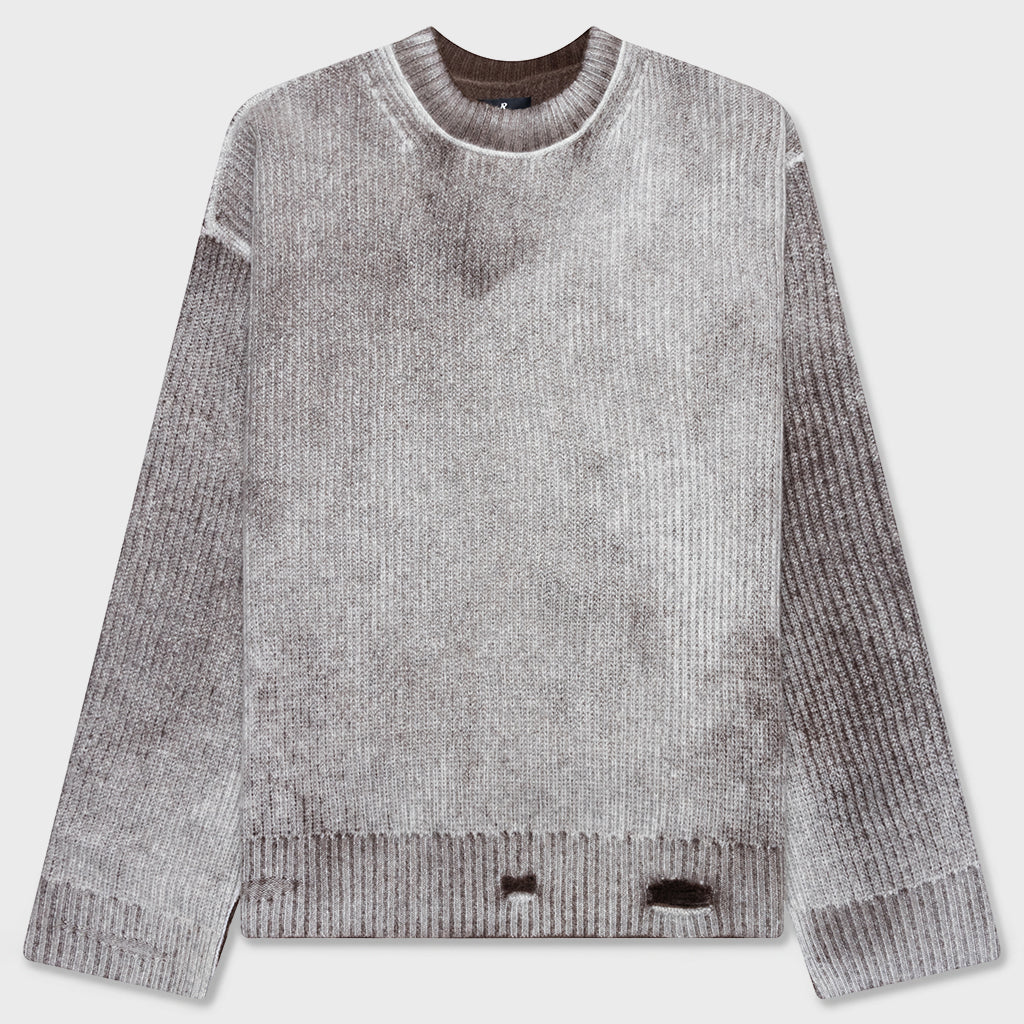 Reversible Fade Out Knit - Nero