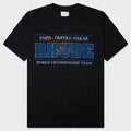 Rhude Chrono Tee - Vintage Black/Blue