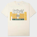 Rhude Trofeo Tee - Vintage White/Yellow/Green