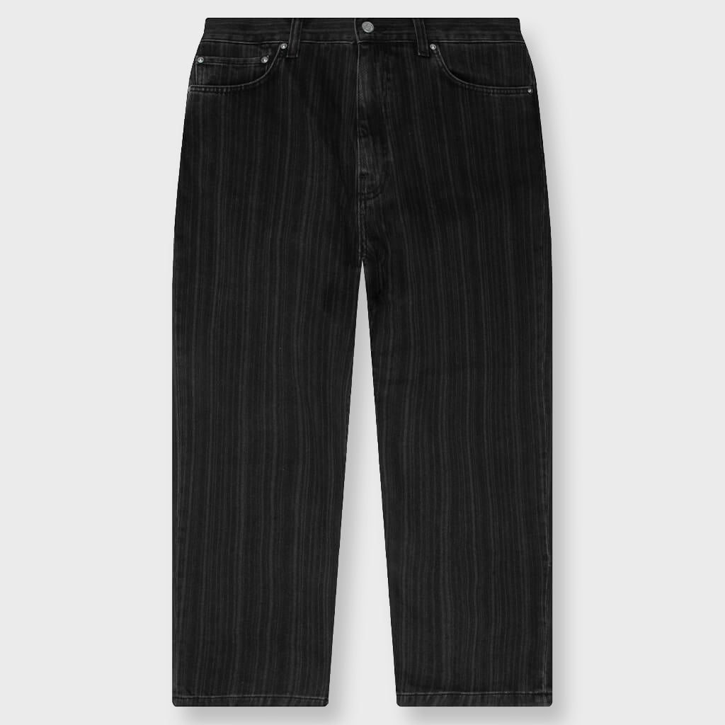Rylan Pant - Rylan Stripe/Black Stone Washed