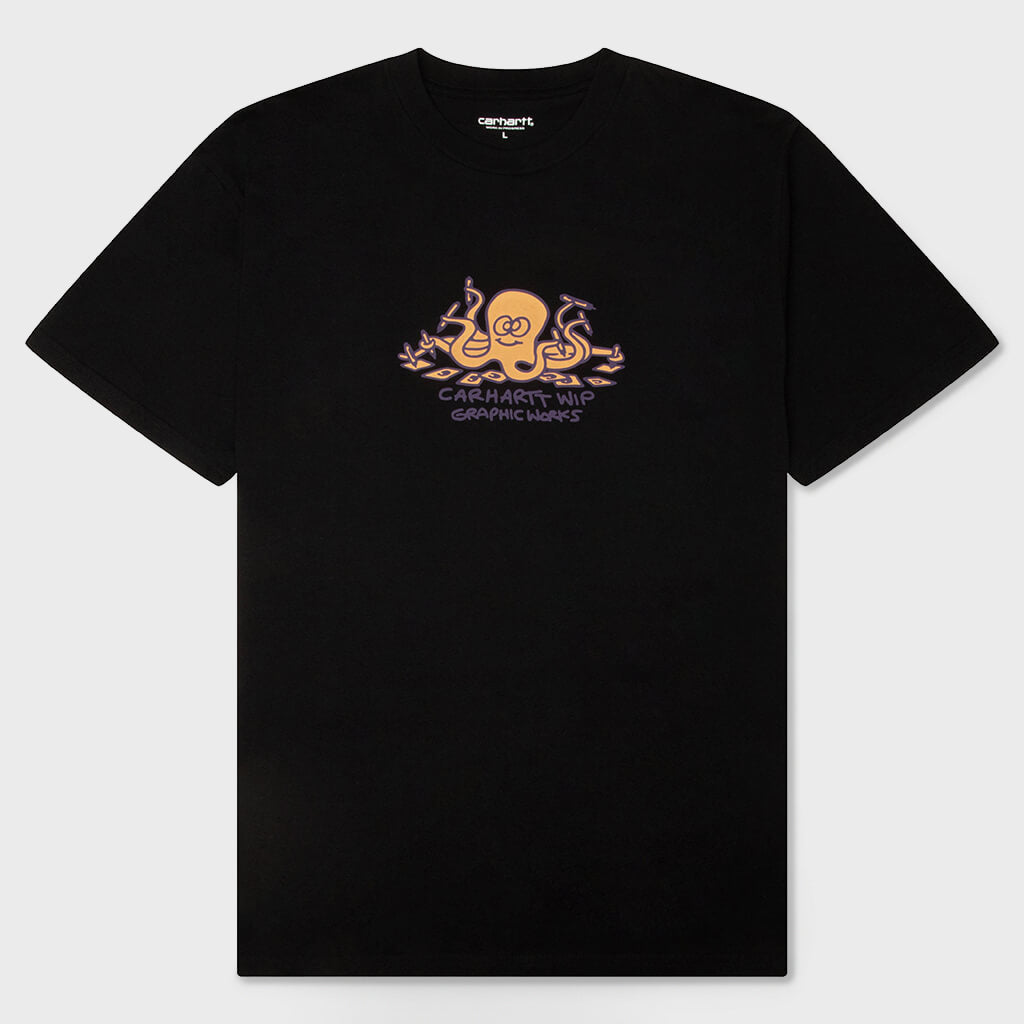 S/S Ink Lab T-Shirt - Black