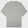 S/S Work Pocket T-Shirt - Grey Heather