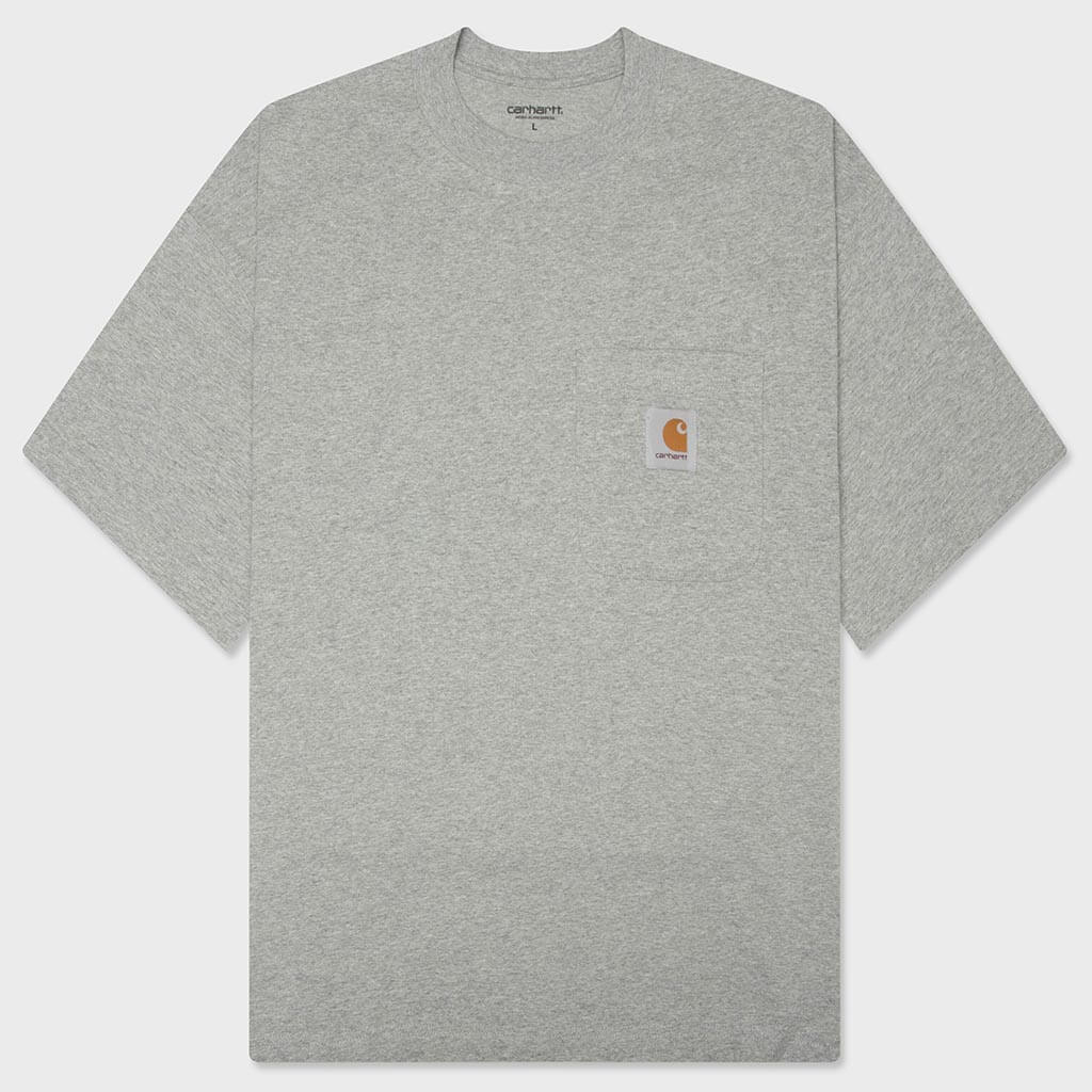 S/S Work Pocket T-Shirt - Grey Heather