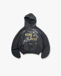 Enemy Hoodie - Washed Black