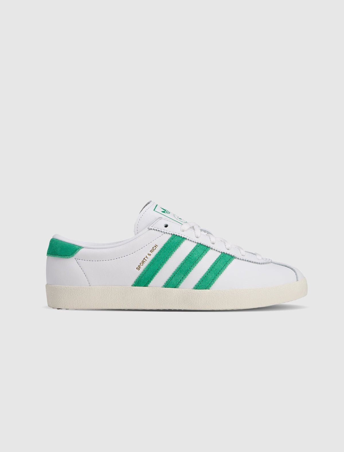 SPORTY AND RICH BLANC "WHITE/GREEN"
