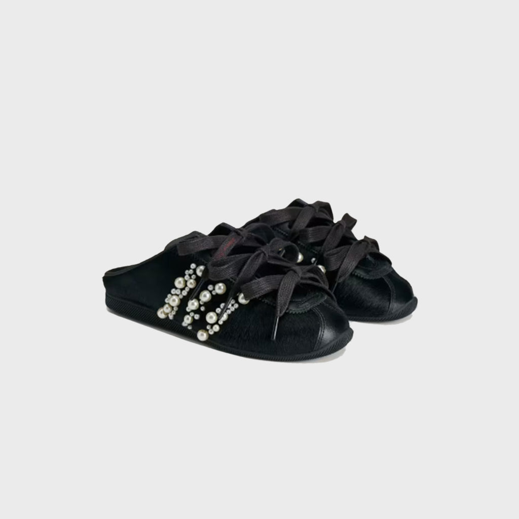 adidas x Simone Rocha WMNS Japan Slip-On - Core Black / Better Scarlet