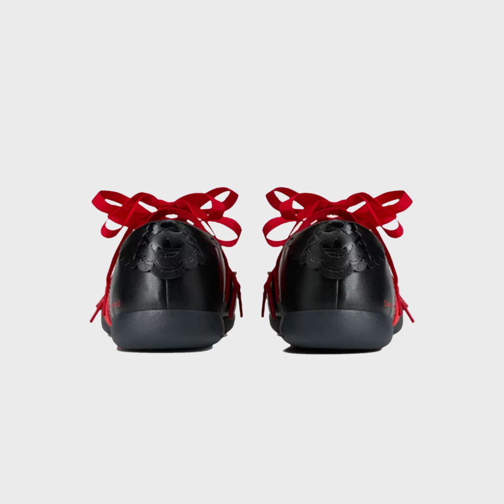 adidas x Simone Rocha WMNS Taekwondo Ballerina Leather - Core Black / Better Scarlet