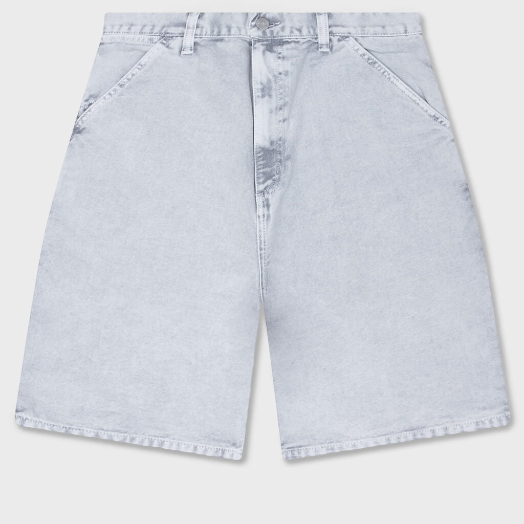 Single Knee Short - Black Chalk Wash
