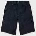 Single Knee Short - Blue Rinsed