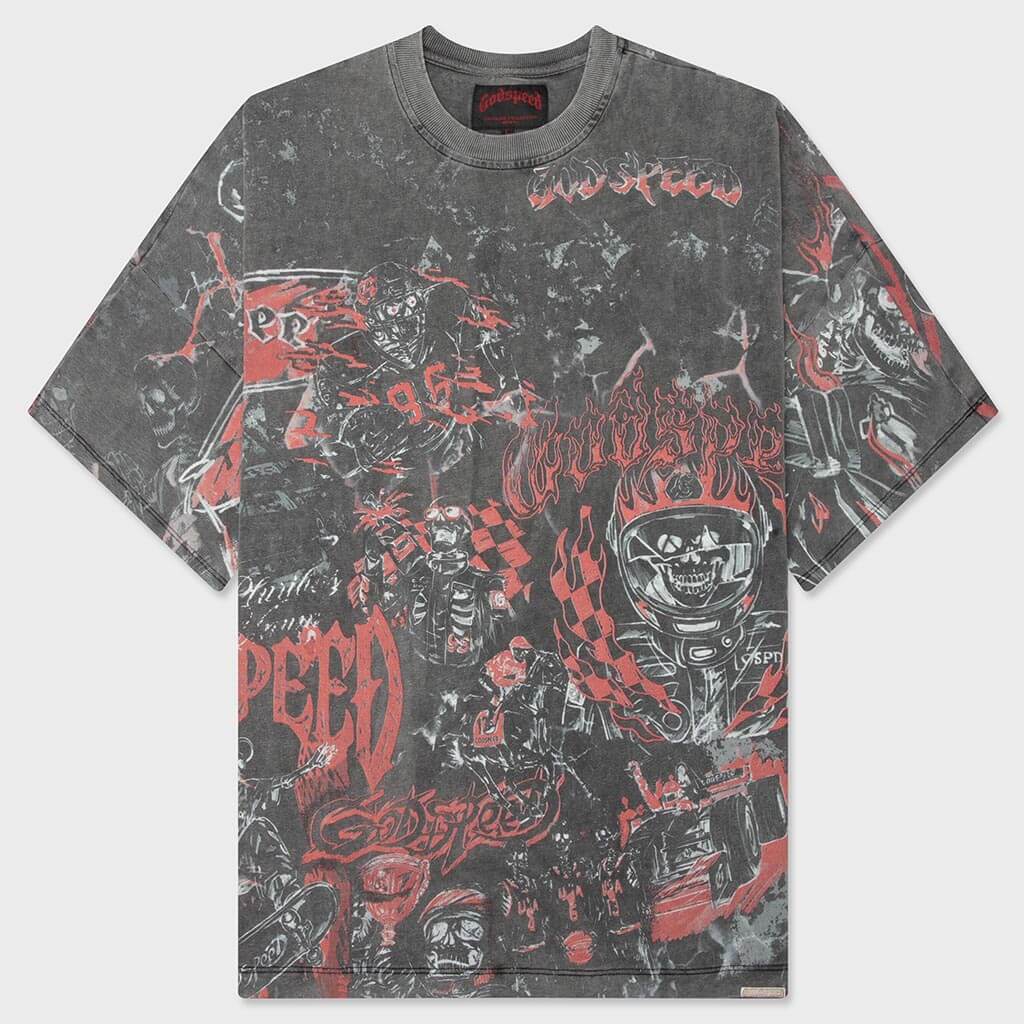 Sketch Archive T-Shirt - Grey Wash